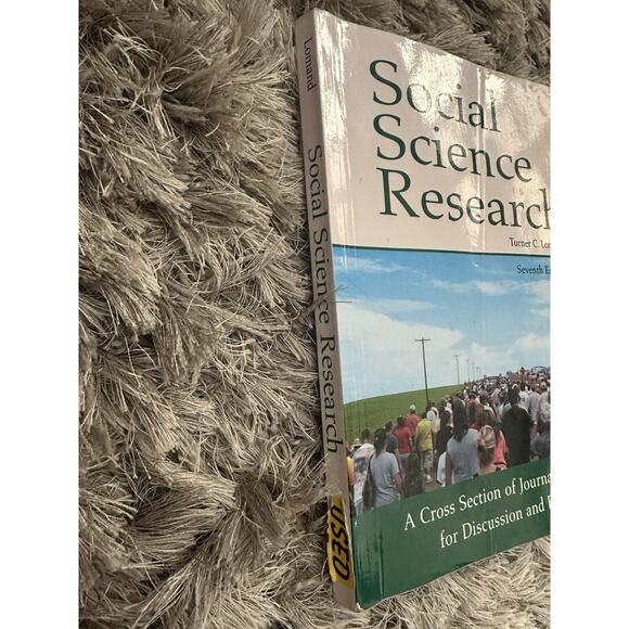 Social Science Research: A Cross Section of Journal Articles for Discussion & - Picture 2 of 3